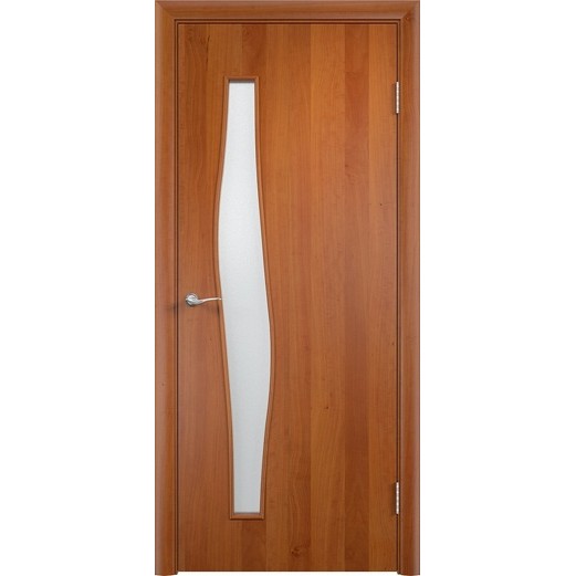 Межкомнатная ламинированная дверь «C-10 ДО» (со стеклом)