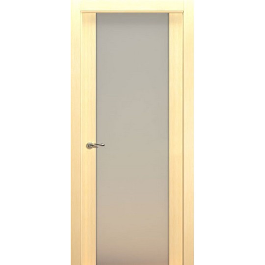 Межкомнатная шпонированная дверь «De Vesta P Белый» (со стеклом)