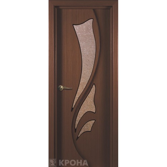 Межкомнатная дверь с натуральным шпоном «Лидия ДО» (со стеклом)