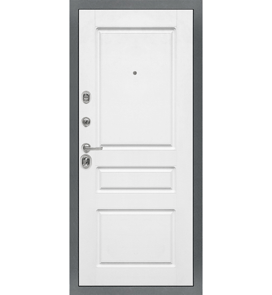 Входная металлическая дверь "МД 48" бетон тёмный/бетон светлый