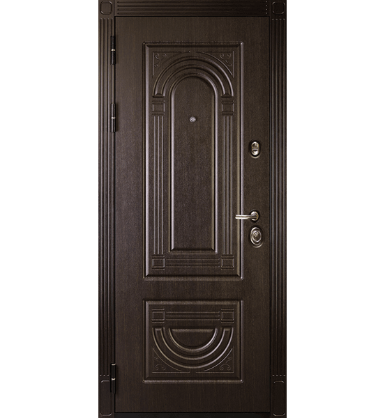 Входная металлическая дверь «МД-32» (дуб Филадельфия)
