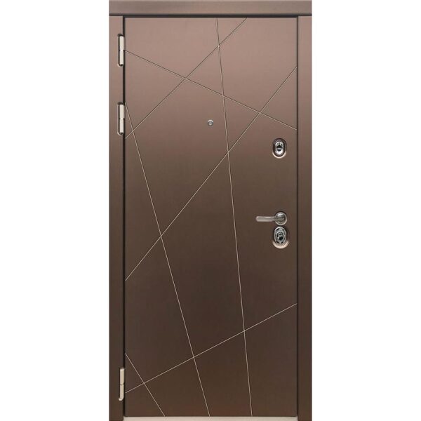 Входная металлическая дверь "МД-50" (бронза)
