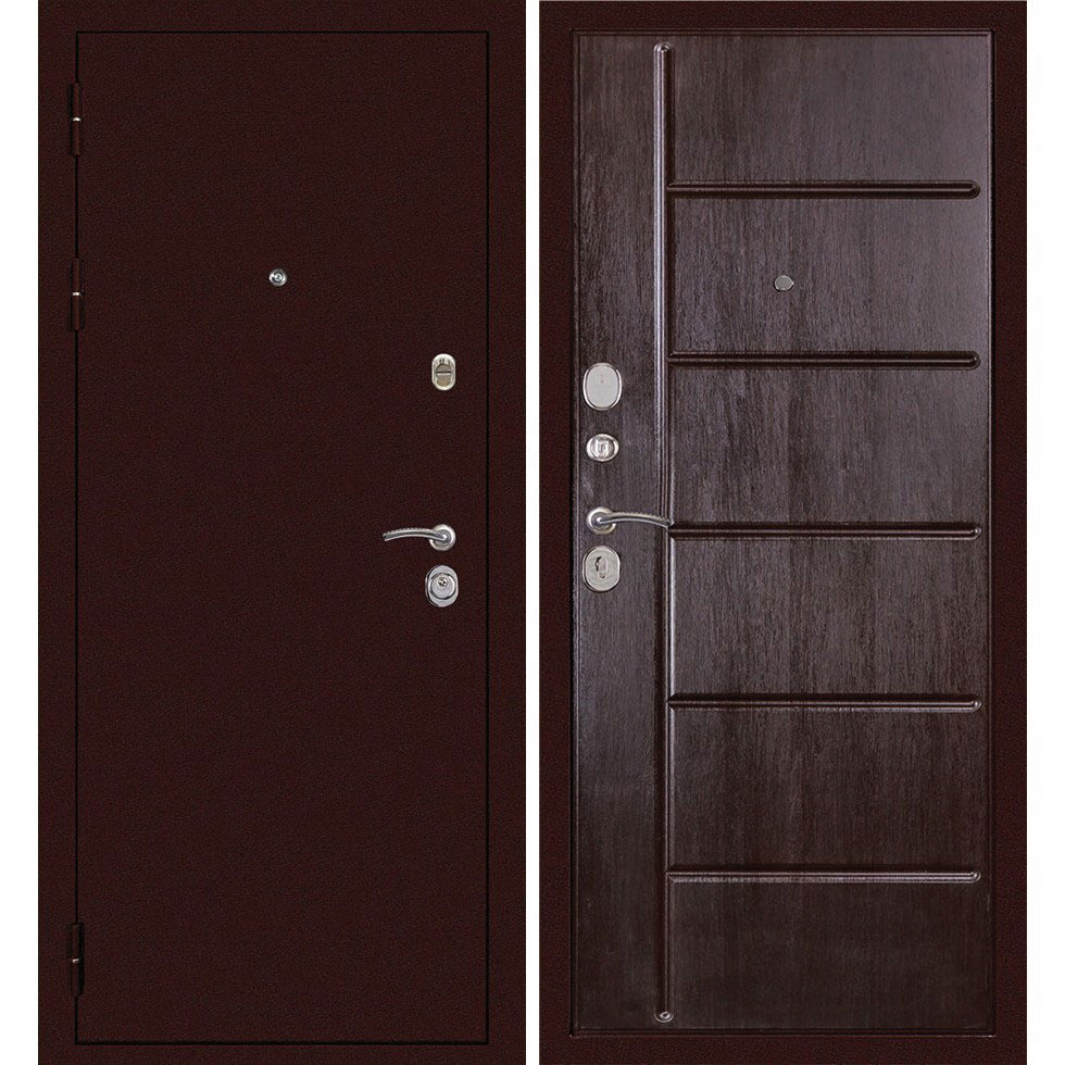 Входная металлическая дверь «C-503» (венге тисненый)