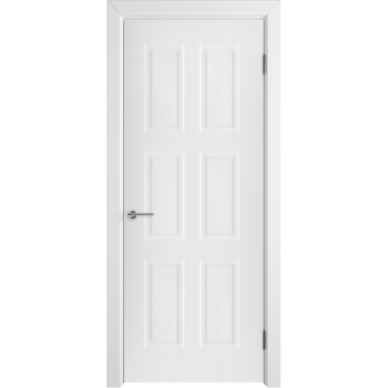 Межкомнатная дверь эмаль классика фреза «Челси 08» (глухая)