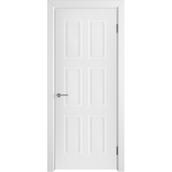 Межкомнатная дверь эмаль классика фреза «Челси 08» (глухая)