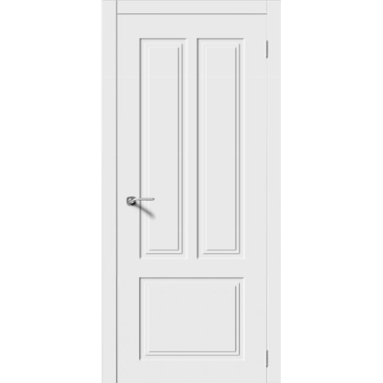 Межкомнатная дверь эмаль неоклассика «Квадро-3» (глухая)