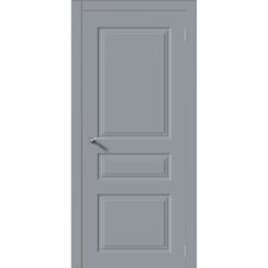 Межкомнатная дверь эмаль неоклассика «Квадро-4» (глухая)
