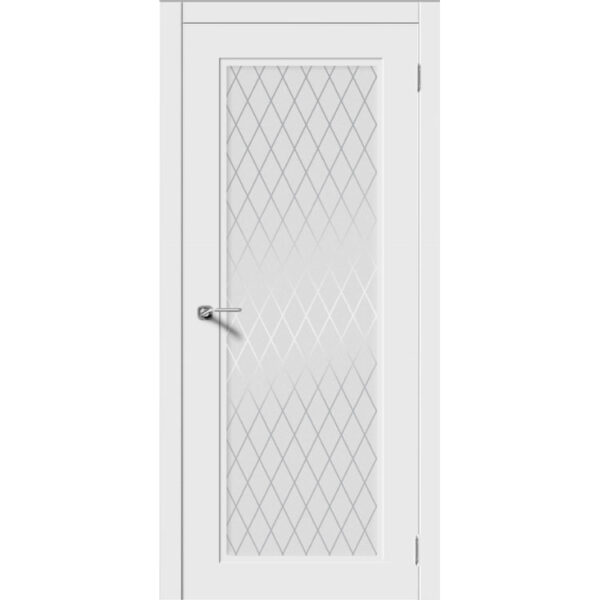 Межкомнатная дверь эмаль неоклассика «Рондо-Н» (со стеклом)
