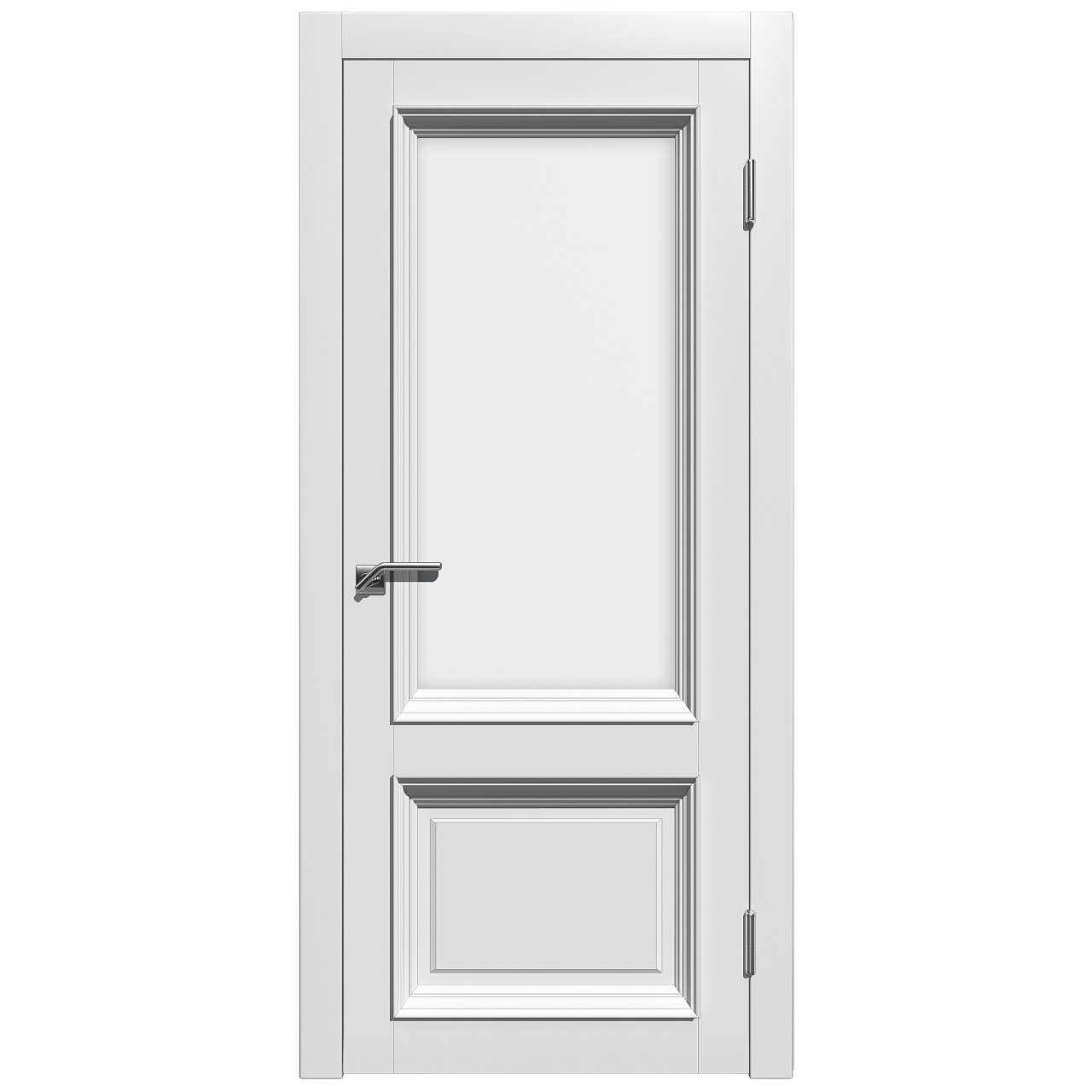 Межкомнатная дверь эмаль классика премиум «Стелла 2» (со стеклом)