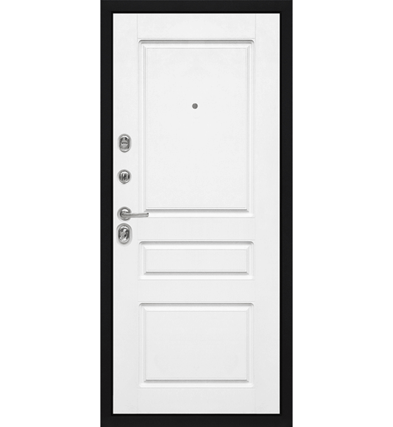 Входная металлическая дверь «МД-40» (белый софт)