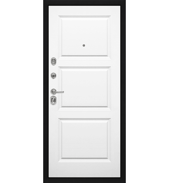 Входная металлическая дверь «МД-90» (белый софт)