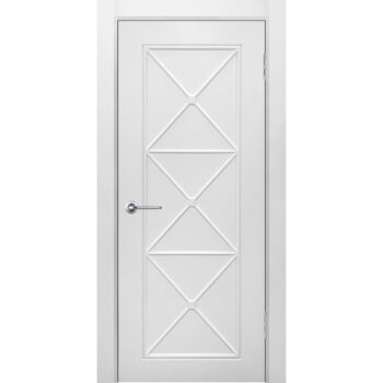 Межкомнатная дверь эмаль классика фреза «Британия 2» (глухая)