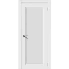 Межкомнатная дверь эмаль неоклассика «Квадро-6» (глухая)