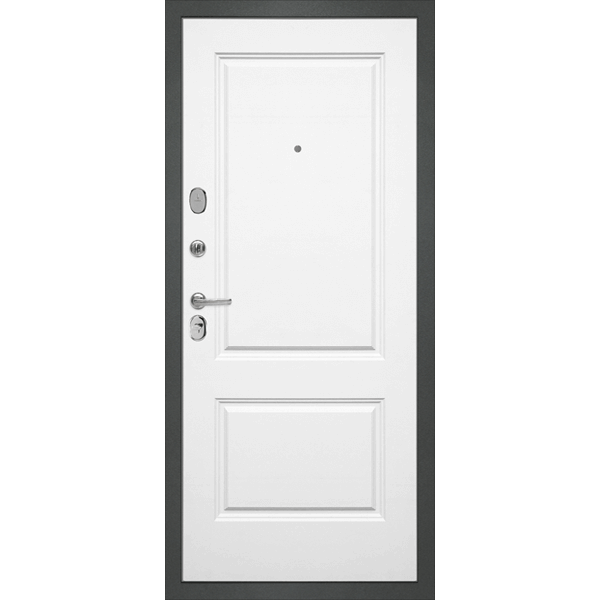 Входная металлическая дверь «DIVA-510» (белый матовый)