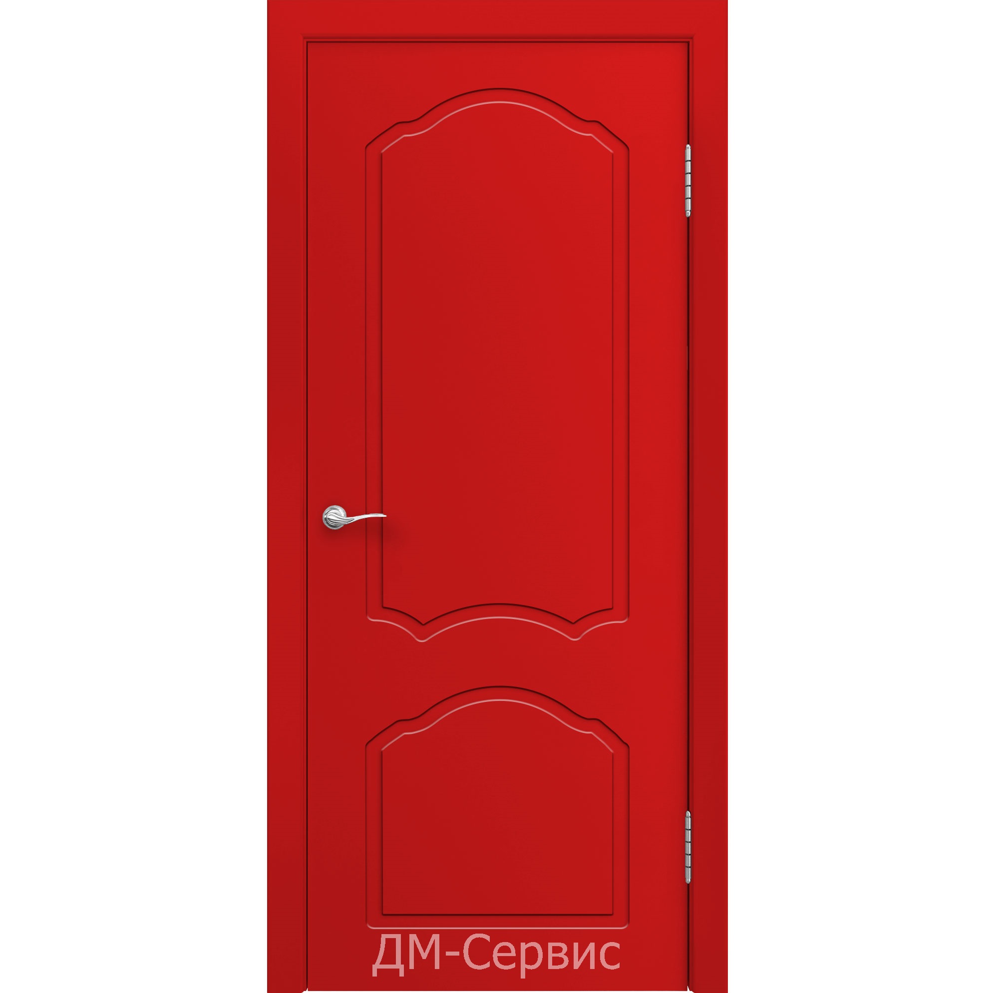 Крашенная дверь эконом класса «Каролина» (глухая)
